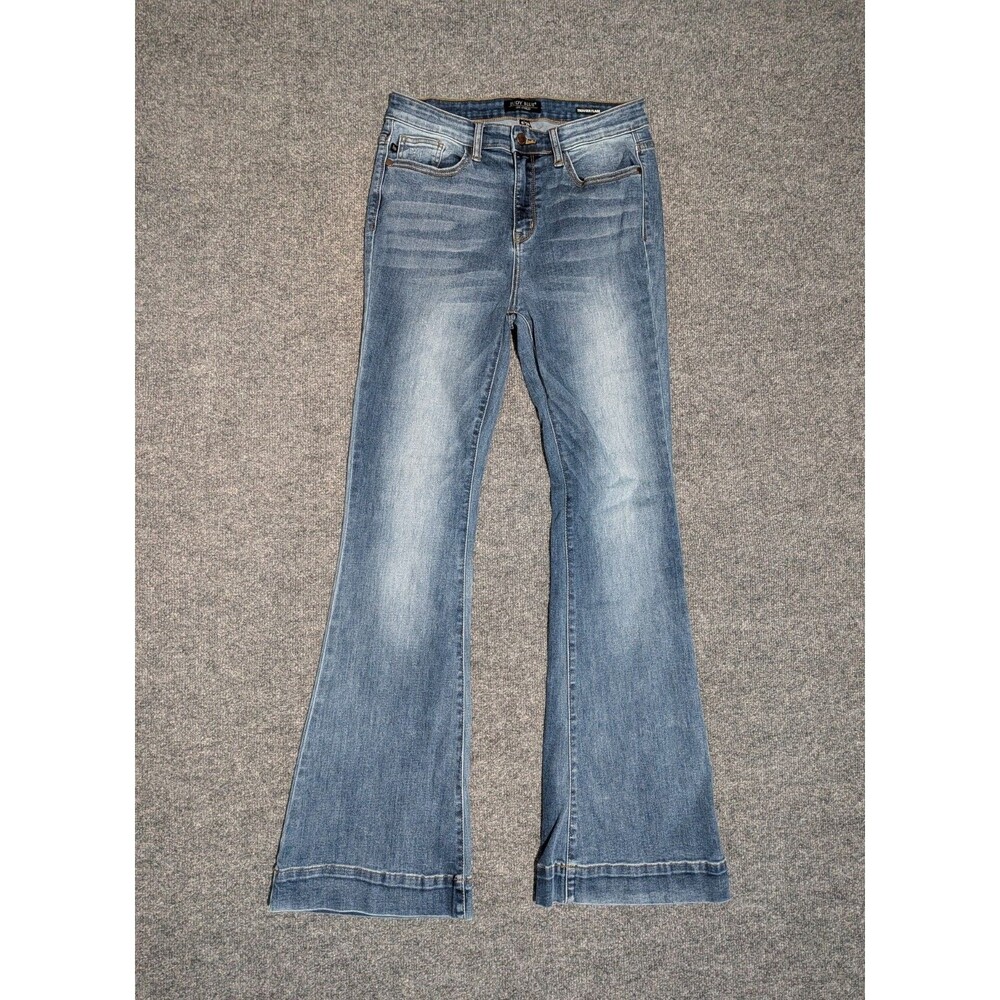 Judy Blue Trouser Flare Jeans Womens 9/29 Denim